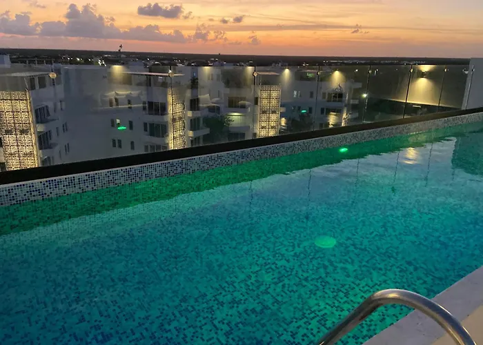 Apartment Departamento A 5 Min De Parque Xcaret