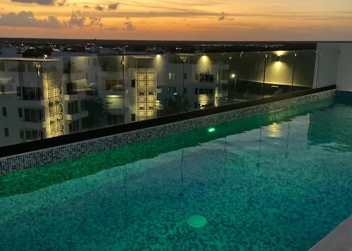 Departamento A 5 Min De Parque Xcaret *