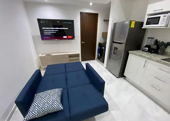 Apartment Departamento A 5 Min De Parque Xcaret