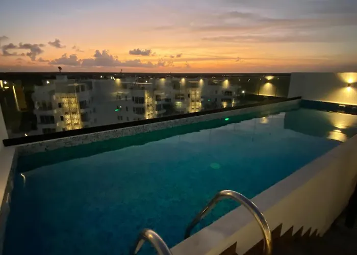 Departamento A 5 Min De Parque Xcaret